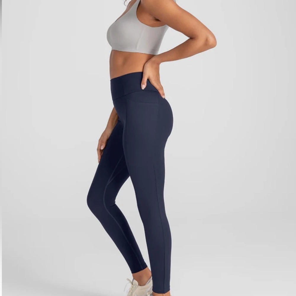 Honeylove | Navy Blue High Rise Leggings